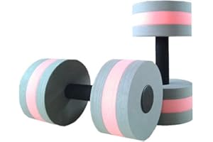 Eanpet Sports Water Weights for Pool Exercise Water Aerobics Equipment Combo Set High Density Aquatic Exercise Dumbbells Aqua Pool Fitness
