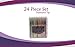 Gel Pen Set with Case – Soak and Glitter - Fine Point - Perfect for Coloring Books for Girls (24 Pieces)