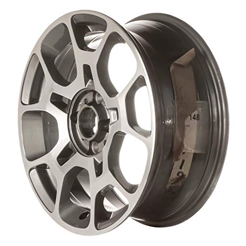 Multiple Manufactures ALY61663U35 Medium Gray (Medium Quartz) Wheel with Machined and Meets All Federal Motor Safety Standards (16 x 6.5 inches /4 x 98 mm, 35 mm Offset)