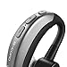 G-Cord Bluetooth 4.2 Headset for Office/Driving Call, Wireless Earpiece with Dual Microphones Noise Cancelling and Carrying Bag