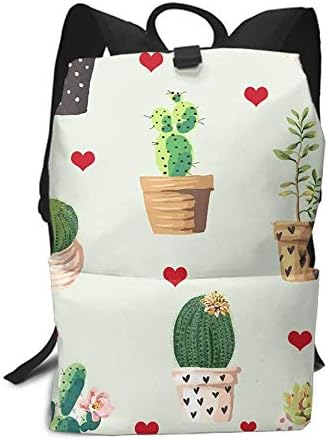清新なサボテン 個性的なカバ 大容量 バックパック ビジネス リュック多機能人気