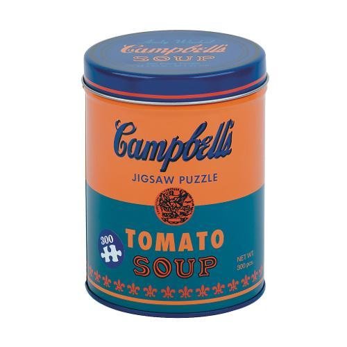 Mudpuppy Andy Warhol Soup Can Orange Jigsaw Puzzle