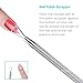 Cuticle Pusher, ETEREAUTY Stainless Steel Cuticle Remover for Gel Nail Polish Remover and Nail Art with Storage Case