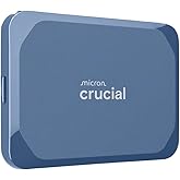 Crucial X10 6TB Portable SSD, Up to 2,100MB/s, USB 3.2 USB-C, External Solid State Drive, Compatible with Windows, Mac & Android, Durable Storage for Games, Photos & Files, Blue - CT6000X10SSD9-02