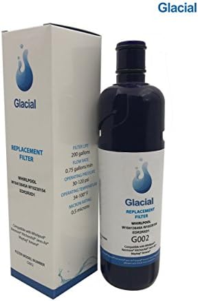Whirlpool Refrigerator Water Filter W10413645A, EDR2RXD1, P6RFWB2 Water Filter