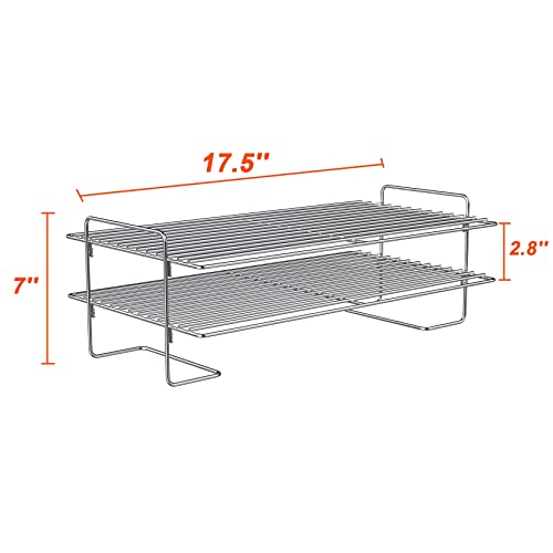 Stanbroil 17 Inch Universal Stainless Steel Smoke Shelf/Warming Cooking