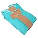 OccasionALL Teal Gift Bags, Medium Shopping Bags with Handles for Small Business, Birthdays, Weddings, Party Favors, Showers, Holidays, 7.5x9x3.5, 12 Pack