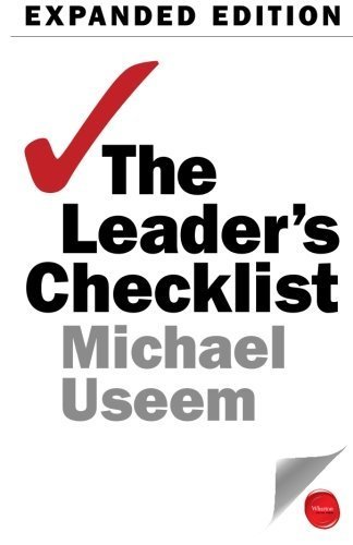 The Leader's Checklist, Expanded Edition: 15 Mission-Critical Principles 2nd edition by Useem, Micha - //medicalbooks.filipinodoctors.org