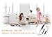 KKPOT Universal Vacuum Dusty Brush,Duster Cleaning Attachment Tools with Soft Tube, Vac Hose Accessories Dirt Remove Parts, Whte