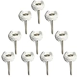 PHYHOO Mounted Cotton Polishing Buff Wheel 2.35mm Shank for Dremel Rotay Tools Pack of 10pcs