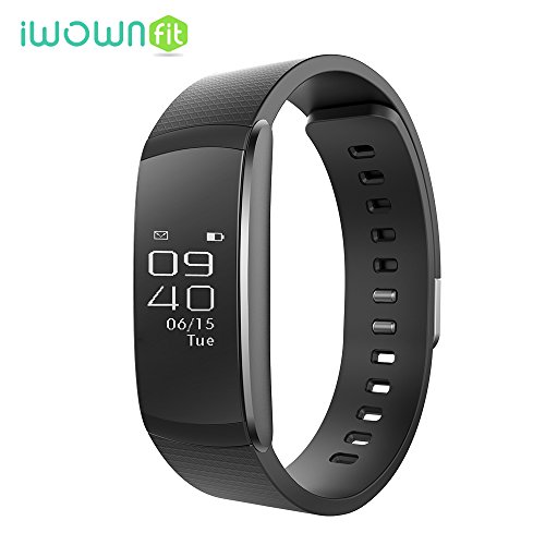 UPC 710228232373, i6 Pro Smart Bracelet, iWOWN Sport Smart Wristband IP67 Waterproof 24-Hours Heart Rate Monitor Fitness Tracker for iPhone Android Phone (Black)