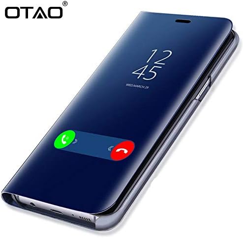 SJKDM phone case Smart Mirror Phone Case For iphone X 8 7 6 6s Plus Cases Fashion Flip Stand Leather Cover For iphone 10 9 Coque