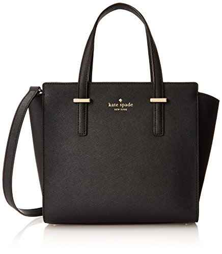 kate spade new york Cedar Street Small Hayden Top Handle Bag, Black, One Size