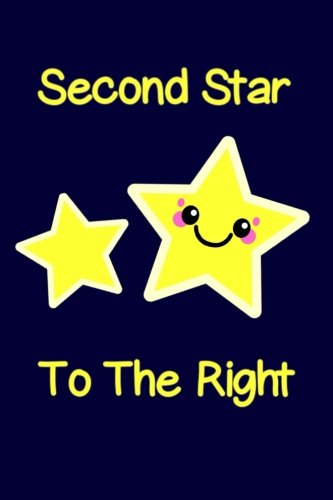 Second Star to the Right Kawaii Paperback Journal