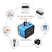 Universal Travel Adapter Type C 4 USB International Power Plug Converter Wall Charger for UK European EU AU US for 200 Countries (blue) (Does Not Convert Voltage)