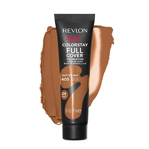Revlon ColorStay Full Cover Longwear Matte Foundation, Heat & Sweat Resistant L…
