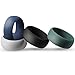 Silicone Wedding Ring For Men By AVEN - 4 Pack - Designed for Safety, Comfort, Athletic Lifestyle - Black, Gray, Navy Blue, Forest Green(9)