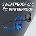 Plantronics 212201-99 Backbeat FIT 2100 Wireless Headphones, Sweatproof and Waterproof In Ear Workout Headphones, Grey