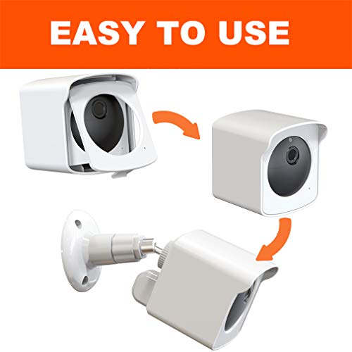 PEF Mount For All new Wyze Cam Outdoor Weatherproof Protective Cover And 360 Degree Adjustable 