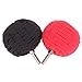 SPTA Red & Black 100mm Buffing Ball Finishing Buff Polishing Pad For Car Polishing Pack of 2 Pcs