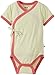 Babysoy Baby Girls' Kimono Bodysuit (Baby) - Tea - 0-3 Months