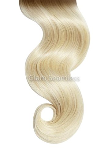 Glam seamless rooted ash brown 9/613 clip in