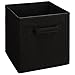ClosetMaid 3784 Cubeicals Fabric Drawer, Black, 2-Pack