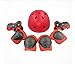 Child Multi-Sport Helmet With Knee Pads Elbow Wrist Protection Set for Skateboard Cycling Skate Scooter