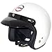 Core Vintage Open Face Helmet (White, Large)