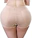 Hot Womens Butt Lifter Boy Shorts Shapewear Butt Enhancer Control Panties (M, Beige)