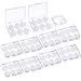 30 Pairs Silicone Ear Plugs Soft Protective Putty Earplugs Moldable Earplugs with Storage Box for Sleeping, Swimming (White)