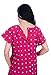 Hospital Maternity Delivery Gown (S/M, Berry)