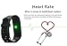 Burn-Rate Fitness Tracker, Heart Rate Monitor - Smart Watches for Women & Men, Color Smart Watch Bracelet. Reloj Inteligente Pedometer, Distance Activity for Android & iPhones iOS