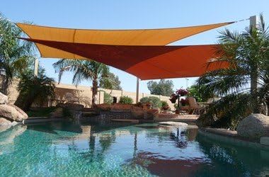MTN OutdoorGear 20'x16' Deluxe Square Retangle Sun Sail Shade Canopy Top - Green
