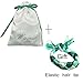 20Pcs Magic Pillow Cloth Hair Roller Flexible Foam Sponge No Heat Nighttime Hair Curlers DIY No Harm Night Hair Rollers Styling Tool For Women-Green