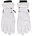 ANDORRA Women's Waterproof Quilted Thinsulate Lined Insulating Snow Gloves