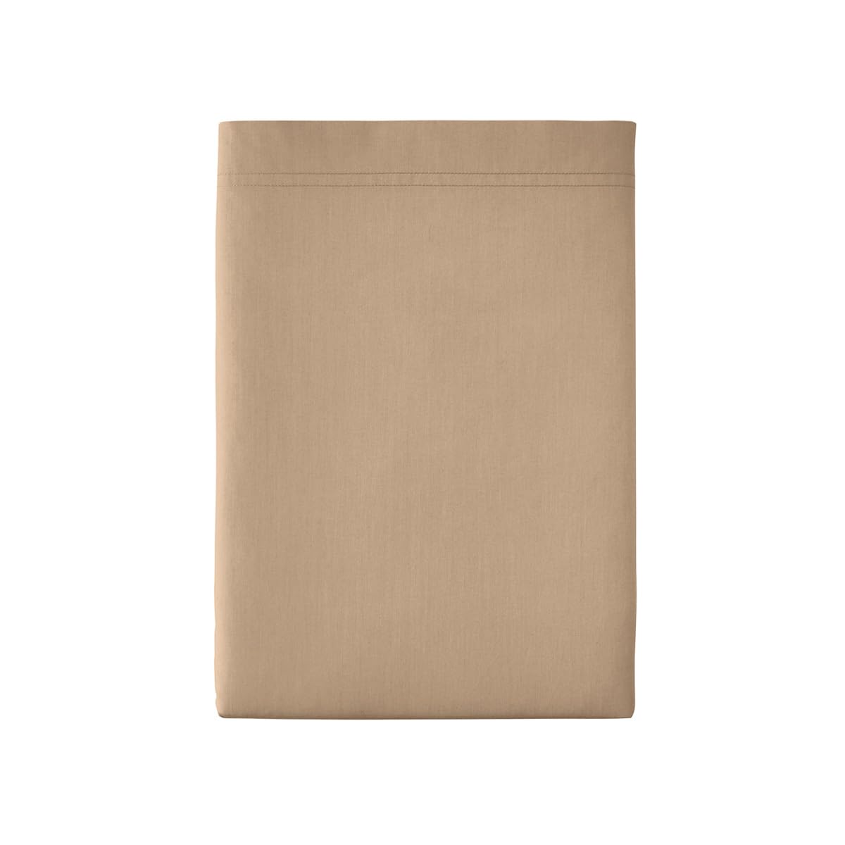 Essix Première Dune Cotton Percale Flat Sheet, 180 x 290 cm