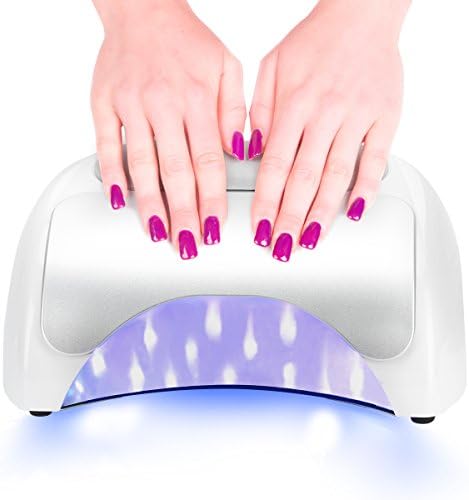 YUSONG Gel Nail Polish Kit with UV Light, 80W UV LED Gelish Nails Remover Dryer Lamp, Nail Curing Lamp with 4 Timer Setting Automatic Sensor for Fingernail Toenail Art Design Home Salon