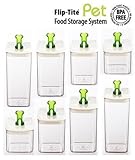 Flip-tite canister collection. 8 pcs/set