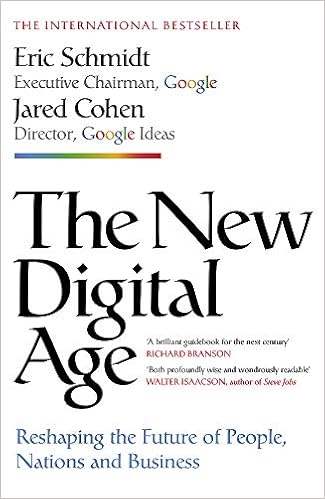 The New Digital Age Reshaping The Future Of People Nations And Business Eric Schmidt 9781848546219 Amazon Com Books