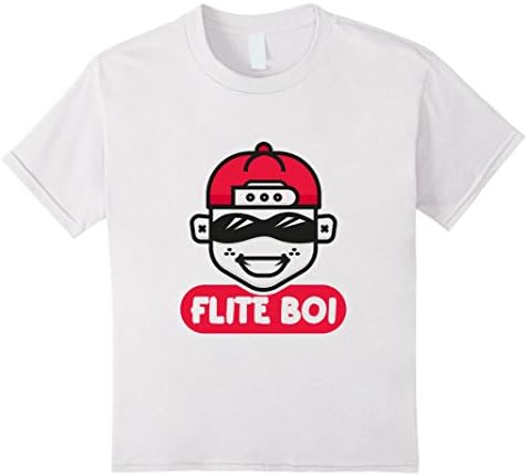 Kids Flite Boi Skateboard T-Shirt 6 White