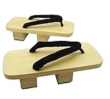SSJ:Japanese Traditional Shoes Geta [ Mens 9-10 Size ] Wooden Clogs Sandals