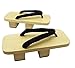 SSJ:Japanese Traditional Shoes Geta [ Mens 9-10 Size ] Wooden Clogs Sandals