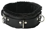 Strict Leather Premium Fur Lined Locking Collar, Small / Medium