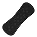 Thin Black Panty Liners Unscented, Extra Long, Super, 32 Count Package, Individually Wrapped- for Everyday Use or Light Flow Period Days (Thinner than Sanitary Napkins or Menstrual Pads)