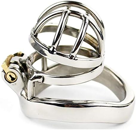 MDBLYJ Chastity with Men's Shackles and Anti-Off Rings (Size : 50mm)