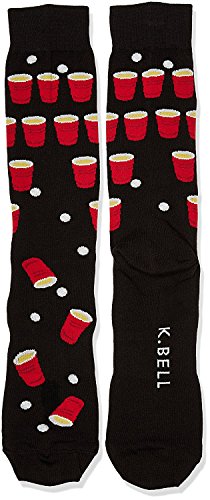 K. Bell Socks Men's Beer Pong Extended Crew