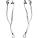 TRAKK METAL Premium Metal Bluetooth 4.1 Wireless Rechargeable Sport Stereo Headphones with Magnetic Technology - Secure Fit Workout Earbuds with Built-in Mic - Gold