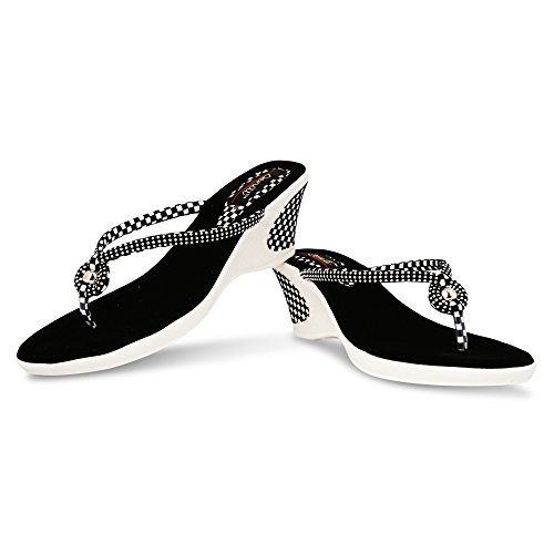 Denill Wedge Heel Fashion Sandal for Women's & Girl's 2 Denill Wedge Heel Fashion Sandal for Women's & Girl's - Image 2