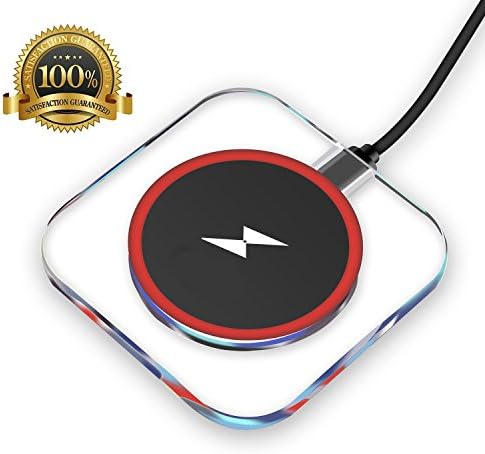 Wireless Charger,FZ Inter QI Wireless Charging Pad for Apple iPhone 8/8 Plus, iPhone X, Samsung Note 8, S8/S8 Plus/S7/S7 Edge/S6, Nexus 7/6/5/4(2013), Nokia Lumia 920, LG Optimus Vu2, Wireless Charger